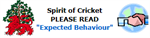Andover CC supports Spirit of Cricket